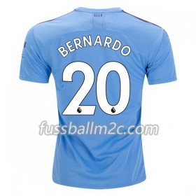 Fußballtrikots Manchester City Bernardo 20 Heim Trikotsatz 2019-2020